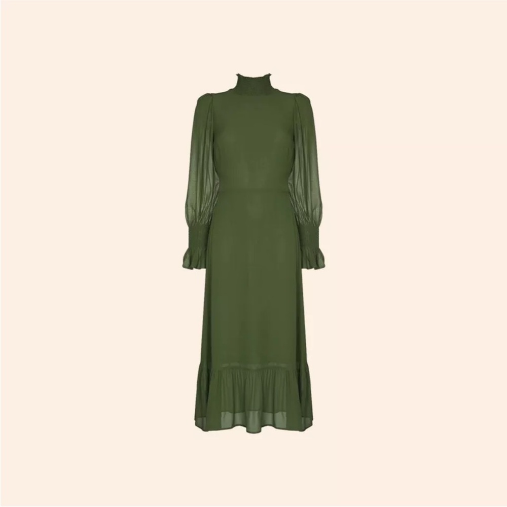 Reformation Galena Dress in Moss XS/0
Size Zero - Picture 3 of 3